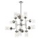 Z-Lite Calliope 12 Light Pendant, Polished Nickel & Clear 617-12PN - alternate 4